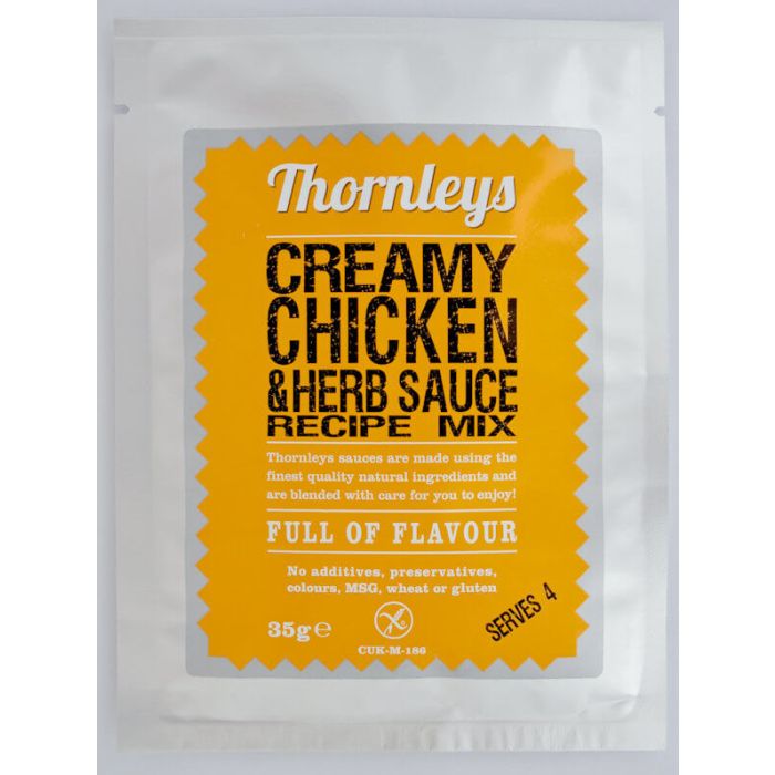 THORNLEYS CREAMY CHICKEN & HERB SAUCE 1 X 35G