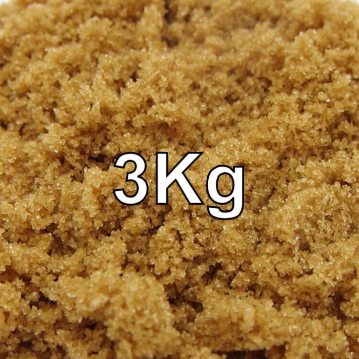 SOFT LIGHT BROWN SUGAR 3KG