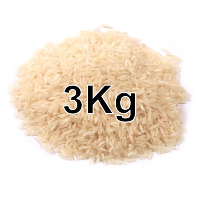 WHITE BASMATI RICE 3KG