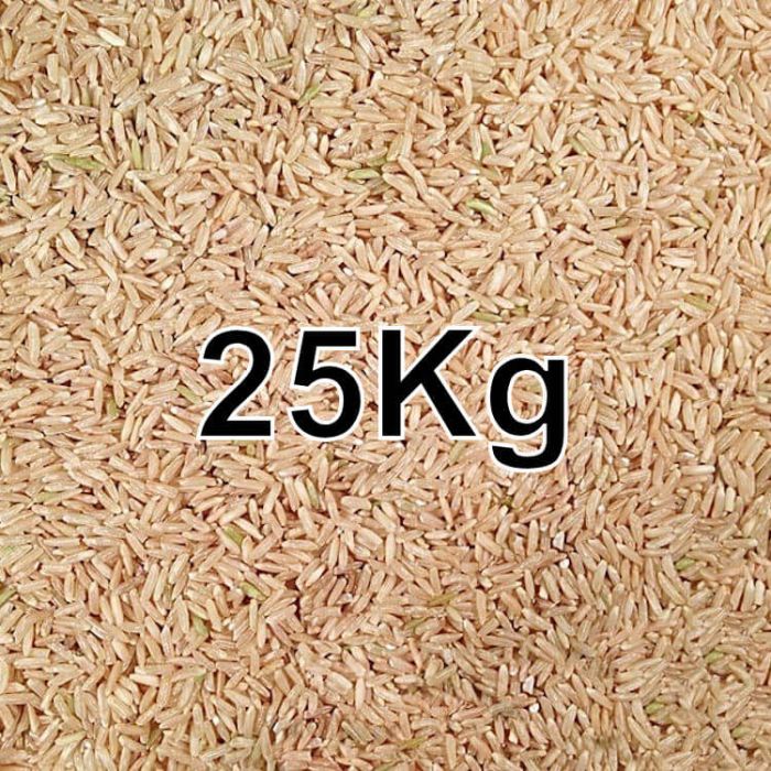 RICE BROWN LONG GRAIN 25KG