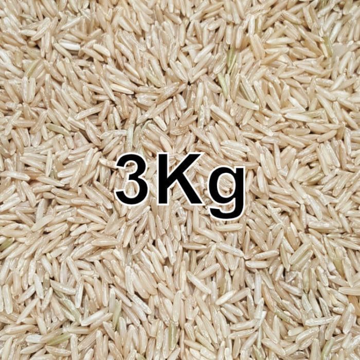 BROWN BASMATI RICE 3KG