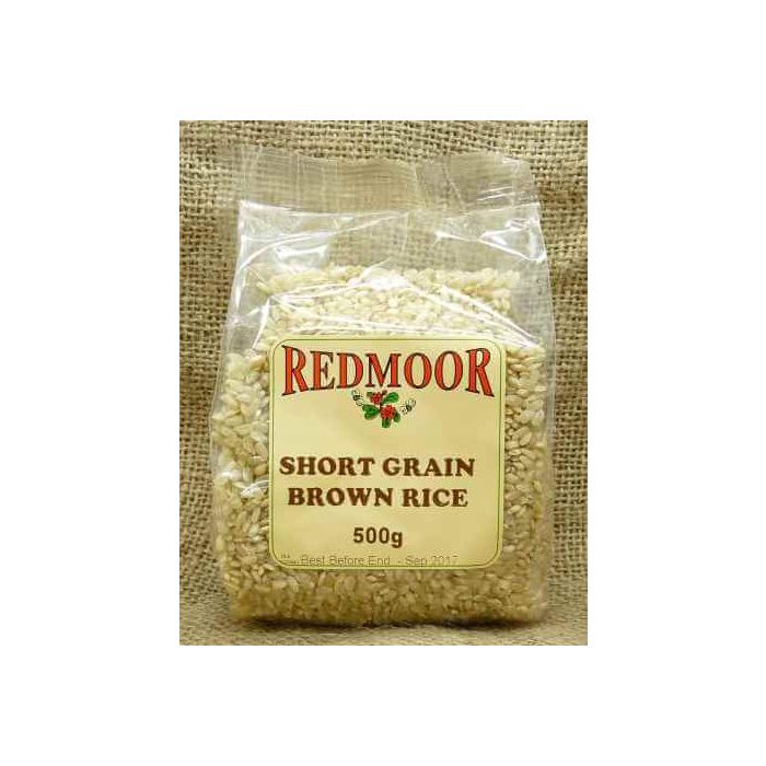 SHORT GRAIN BROWN RICE 500G