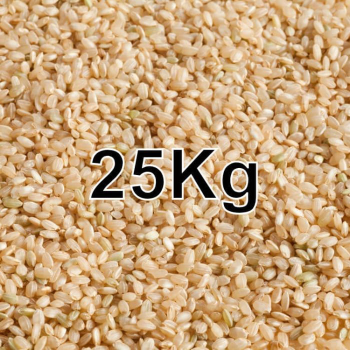 SHORT GRAIN BROWN RICE 25KG