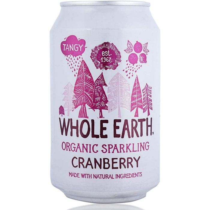 W/E SPARKLING CRANBERRY  ORGANIC  330ML