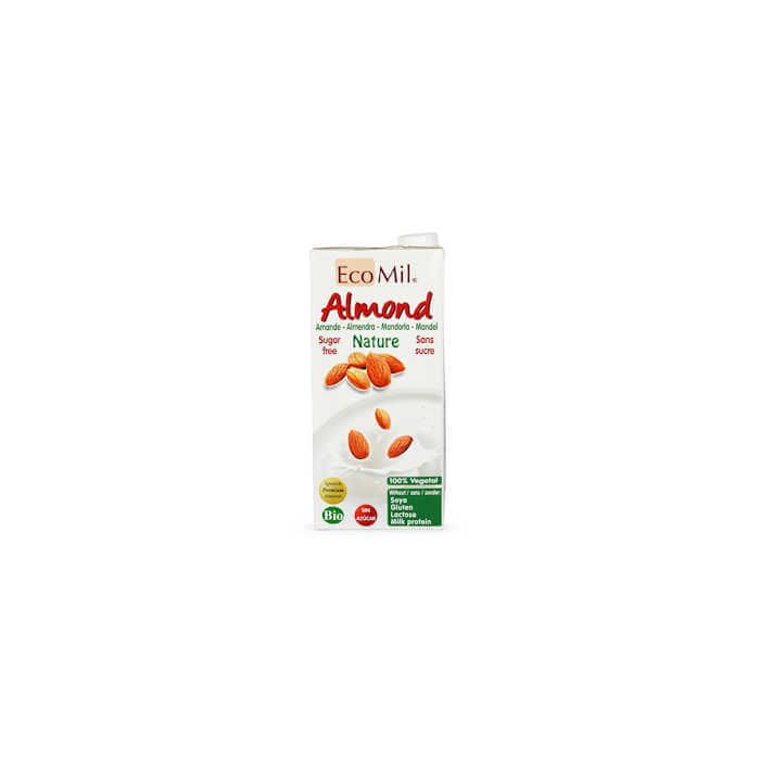 ECOMIL ALMOND NATURAL DRINK 1LTR X 6