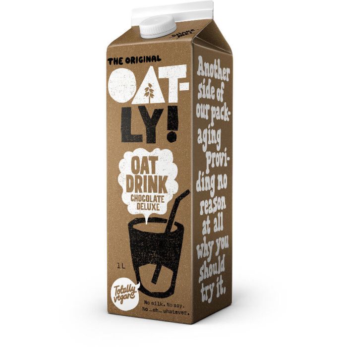 OATLY CHOCOLATE OAT DRINK 1LTR X 6