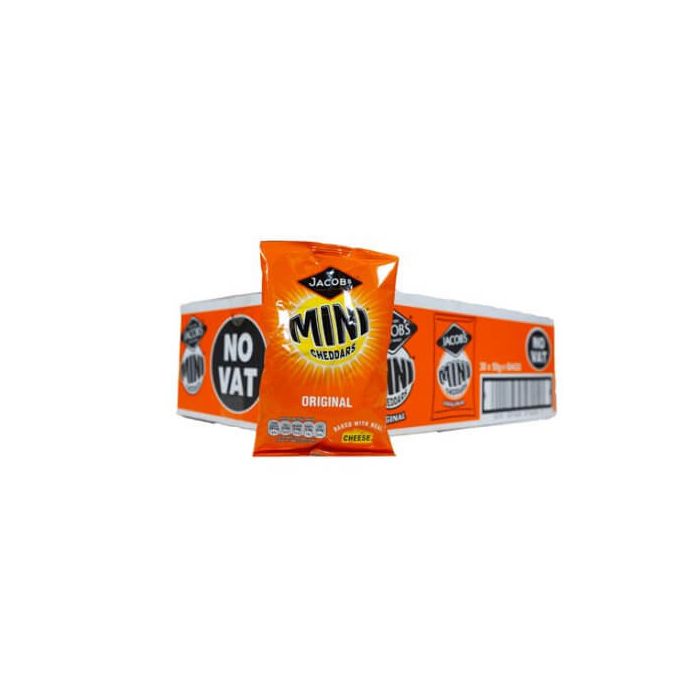 MINI CHEDDARS 30 X 50GM