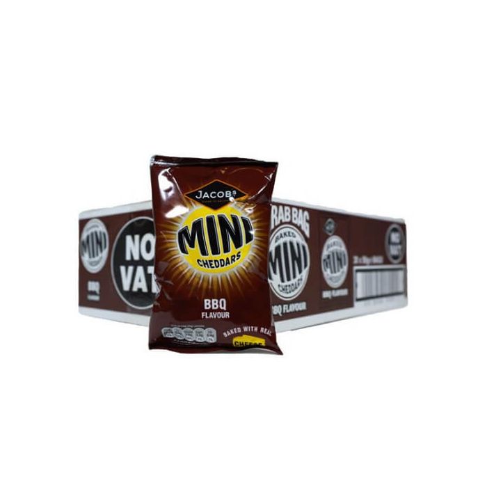 MINI CHEDDARS BARBECUE (30 X 50G)