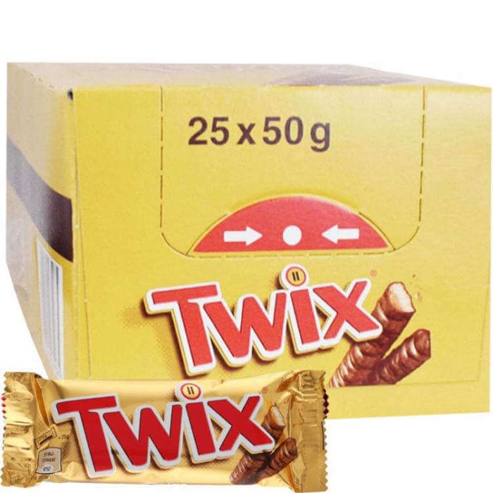 TWIX   25 X 50GM