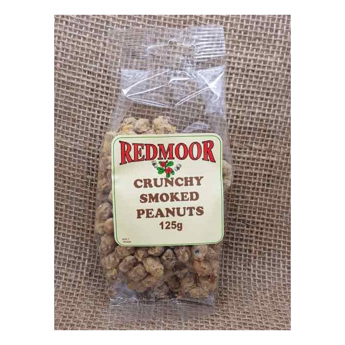 CRUNCHY SMOKED PEANUTS 125G