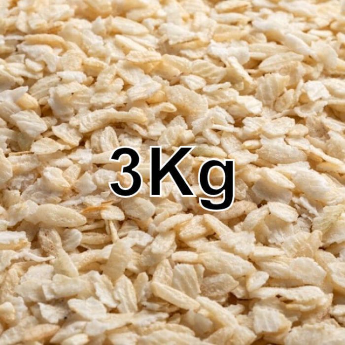 RICE FLAKES BROWN 3KG