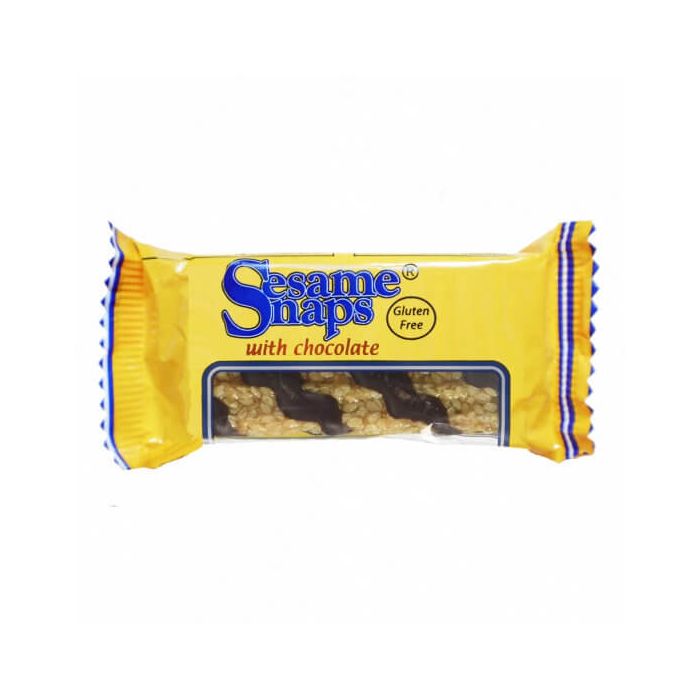 BLUE/L SESAME SNAPS CHOCOLATE 4 PACK 30X4X30G