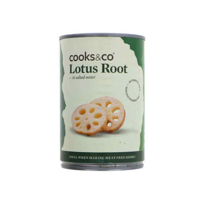 COOKS&CO LOTUS ROOT 6 X 400G