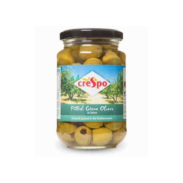 CRESPO GREEN OLIVES PITTED 6X198G