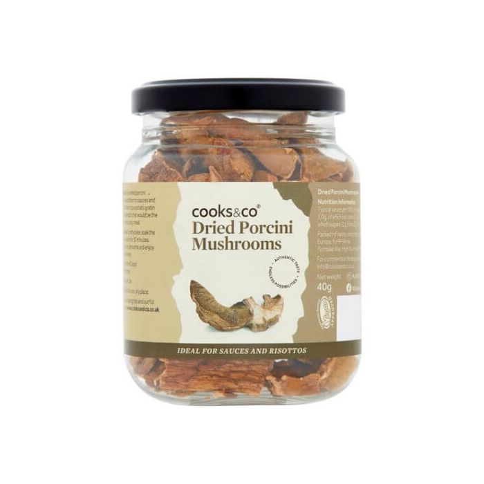 C&C DRIED PORCINI MUSHROOMS CEPES 1 X 40G