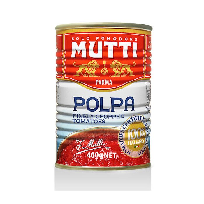 MUTTI FINELY CHOPPED TOMATOES 12 X 400G