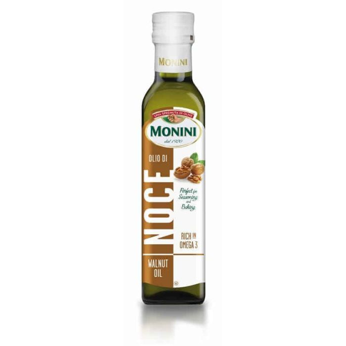 MONINI WALNUT OIL 250ML X 8