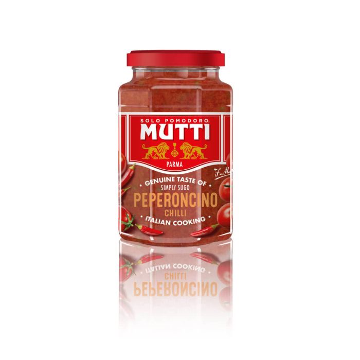 MUTTI TOMATO PASTA SAUCE - CHILLI 6 X 400G