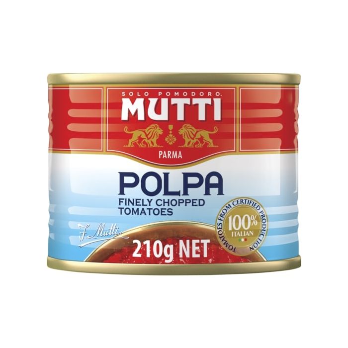 MUTTI FINELY CHOPPED TOMATOES 12 X 210G