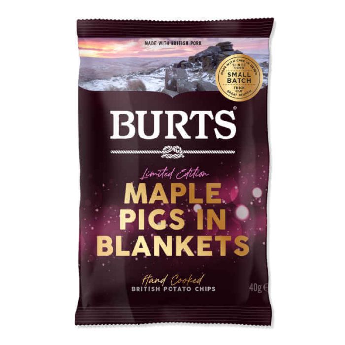 BURTS MAPLE PIGS IN BLANKETS 20 X 40G