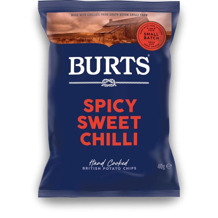 BURTS SWEET CHILLI 20X40G