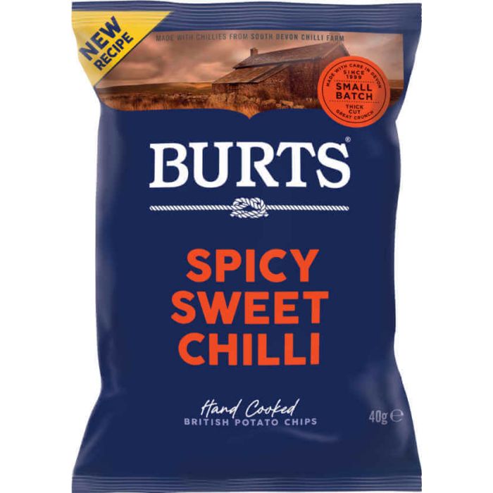 BURTS SWEET CHILLI 20X40G