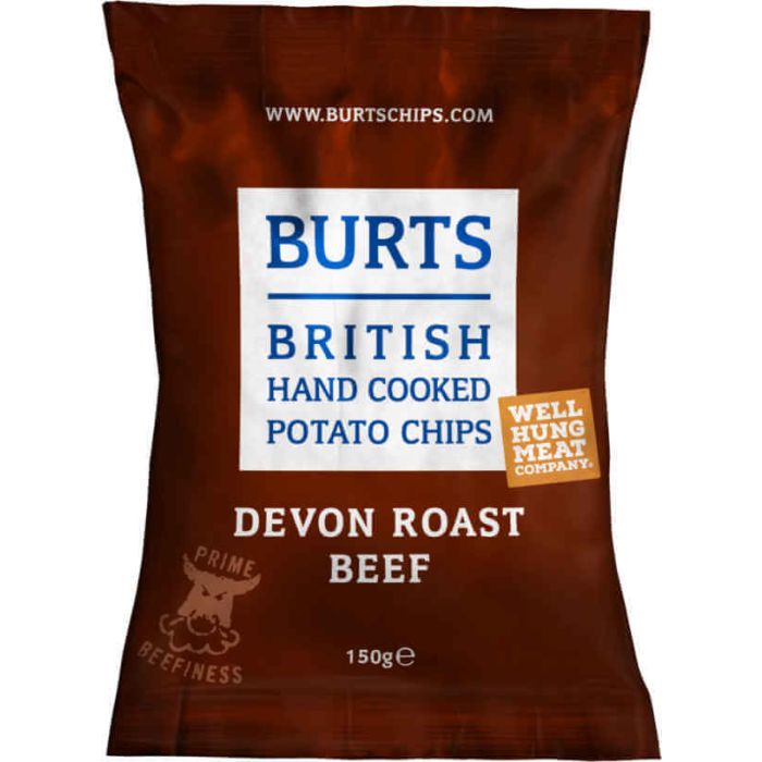 BURTS DEVON ROAST BEEF 10 X 150G