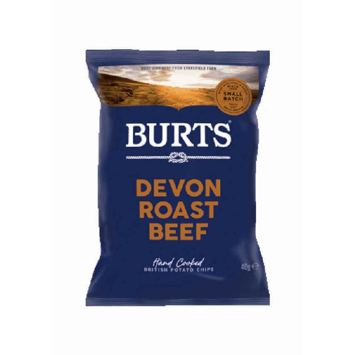 BURTS DEVON ROAST BEEF  20 X 40G (PINK)