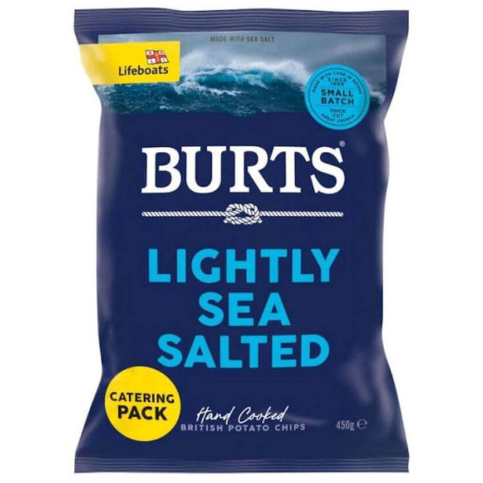 BURTS LIGHT SALT 4 X 450G (WHITE)