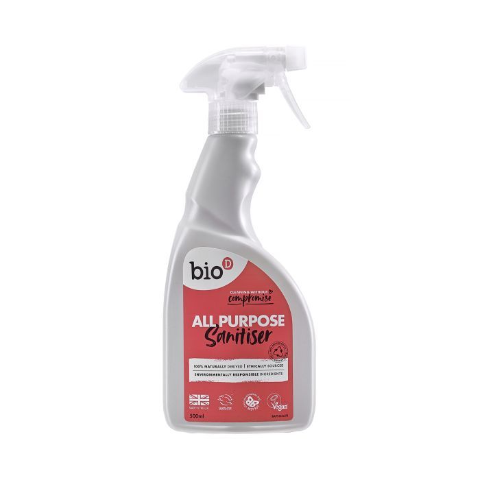 BIO-D ALL PURPOSE SANITISER SPRAY 12X500ML