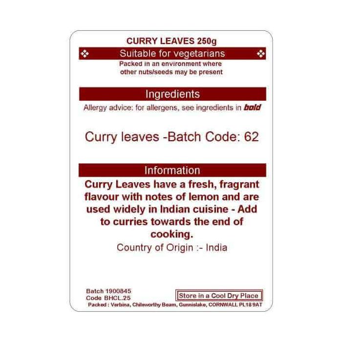 CURRY LEAVES 250G