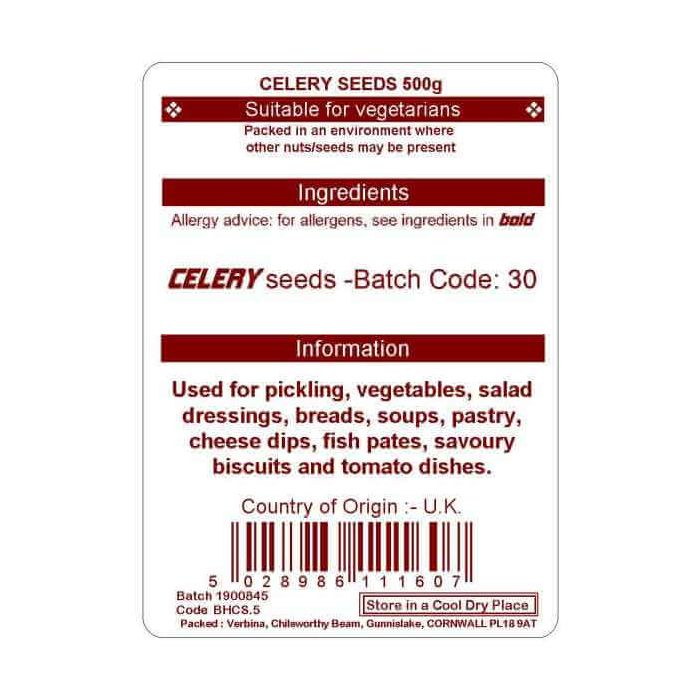 CELERY SEED 500G