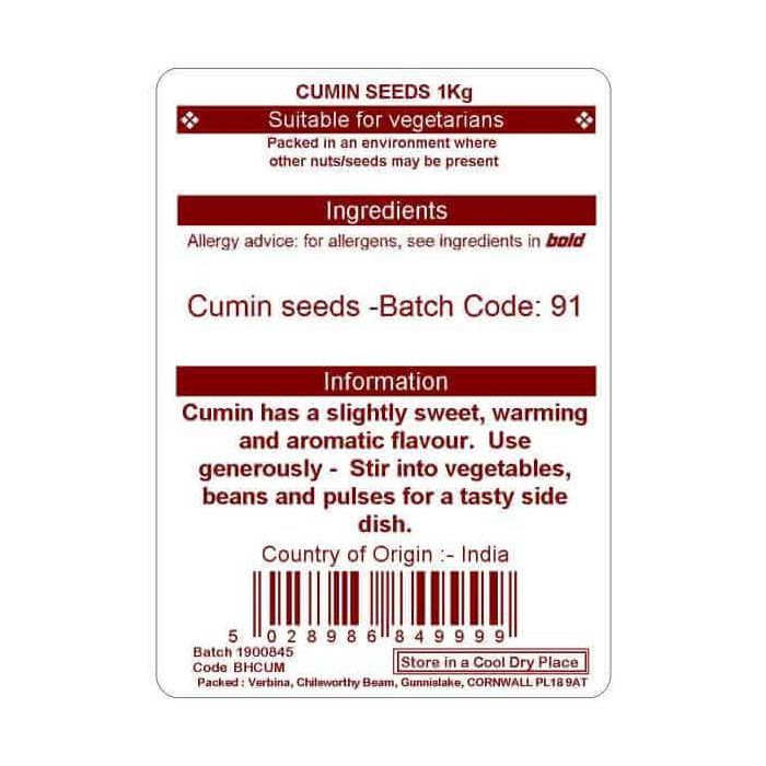 CUMIN SEEDS KG