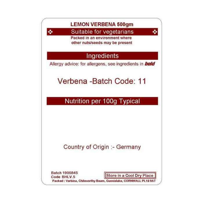 LEMON VERBENA 500G