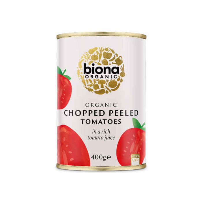 BIONA ORG CHOPPED TOMATOES 400G X 12