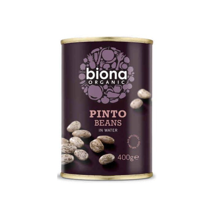 BIONA ORG PINTO BEANS 400G X 6