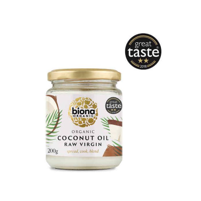 BIONA ORG VIRGIN COCONUT OIL 200G X 6