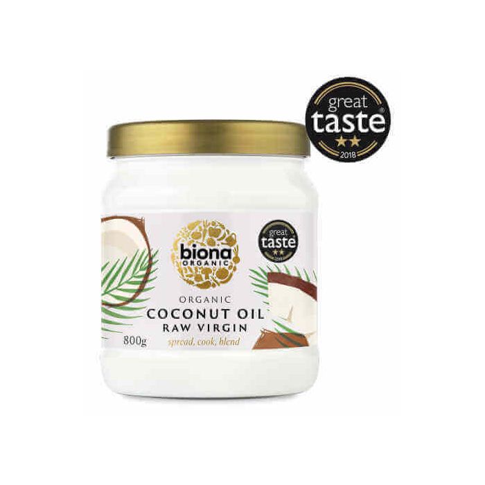 BIONA ORGANIC VIRGIN COCONUT OIL 800G X 6