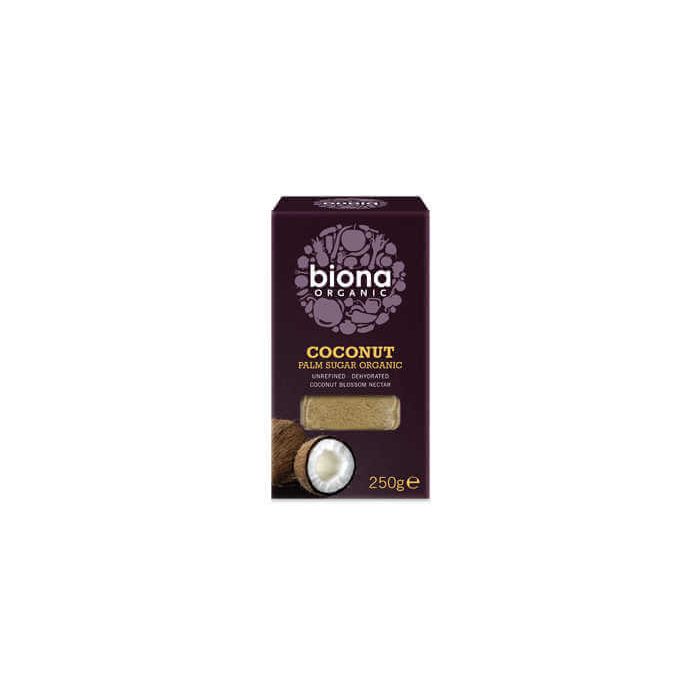 BIONA ORG COCONUT PALM SUGAR 250G X 8