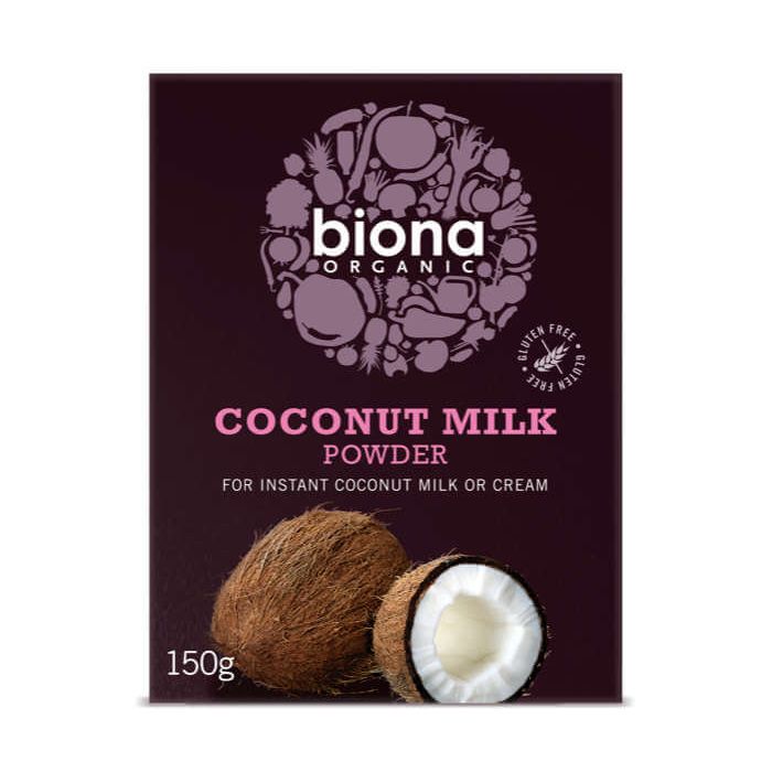 BIONA COCONUT MILK POWDER - ORGANIC 150G X 12