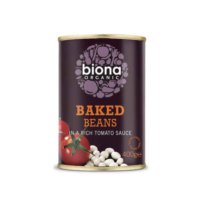 BIONA ORG BAKED BEANS 400G X 6