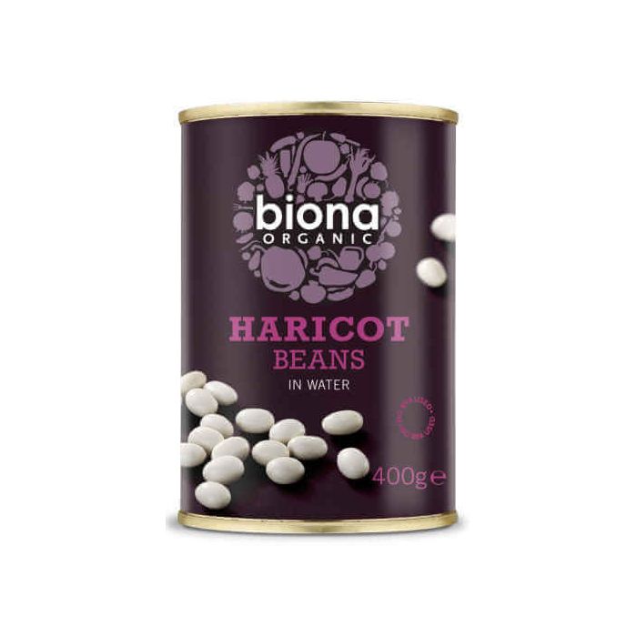 BIONA ORG HARICOT BEANS 400G X 6