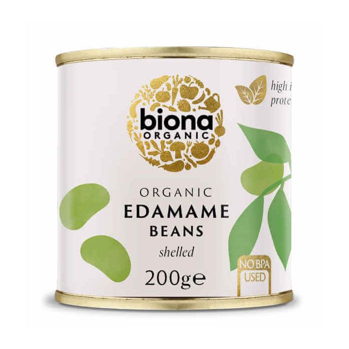 BIONA ORG EDAMAME BEANS 200G X 12