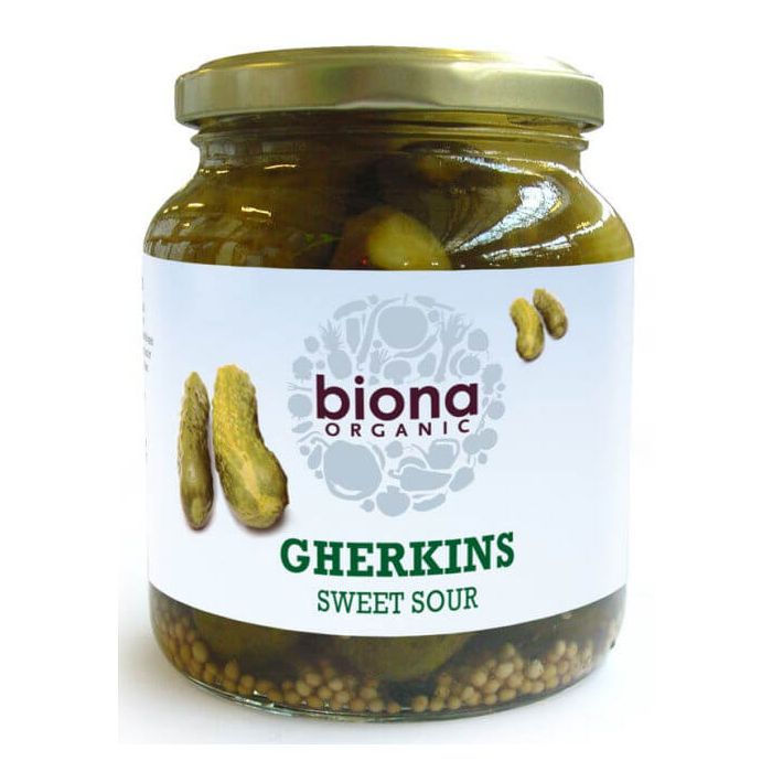 BIONA GHERKINS ORGANIC 1 X 350G