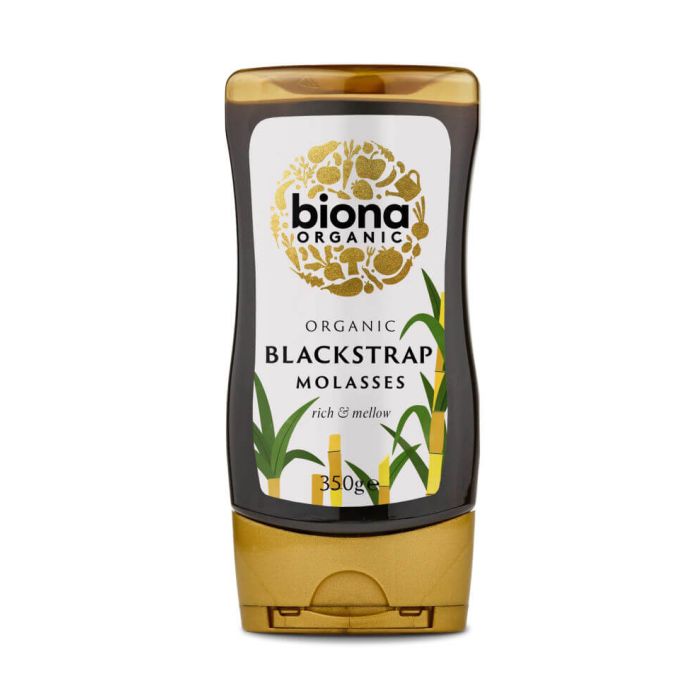 BIONA BLACKSTRAP MOLASSES - SQUEEZY ORGANIC 350G X 1