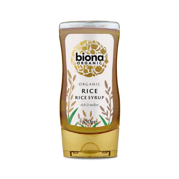 BIONA RICE SYRUP - SQUEEZY ORGANIC 350G X 6
