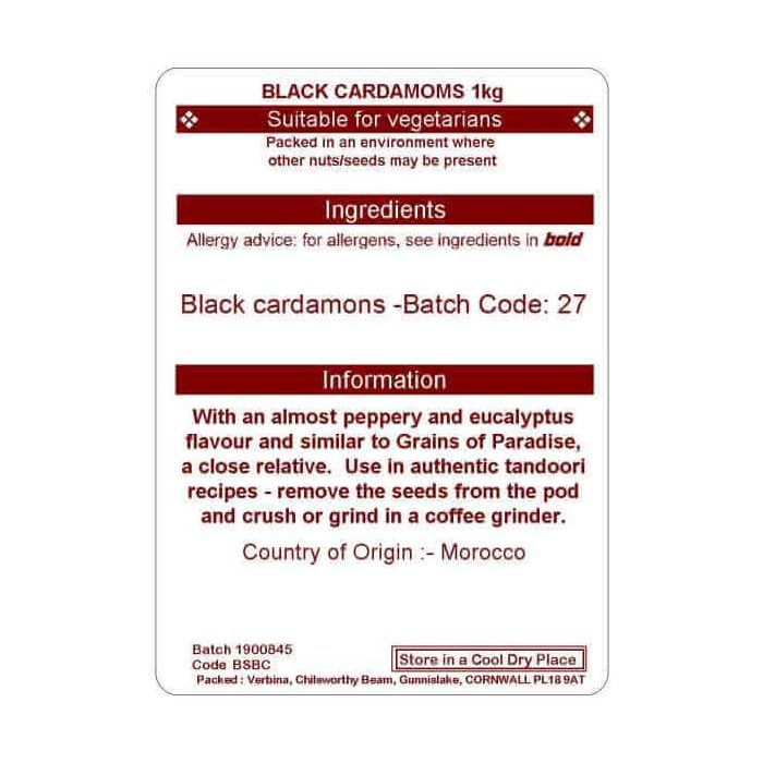 CARDAMOMS BLACK KG