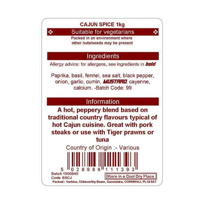 CAJUN SPICE KG