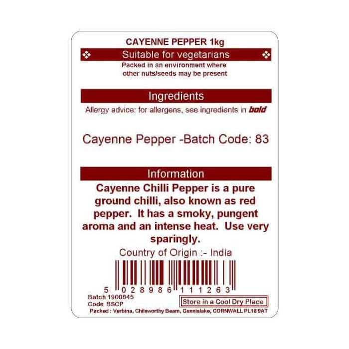 PEPPER CAYENNE KG