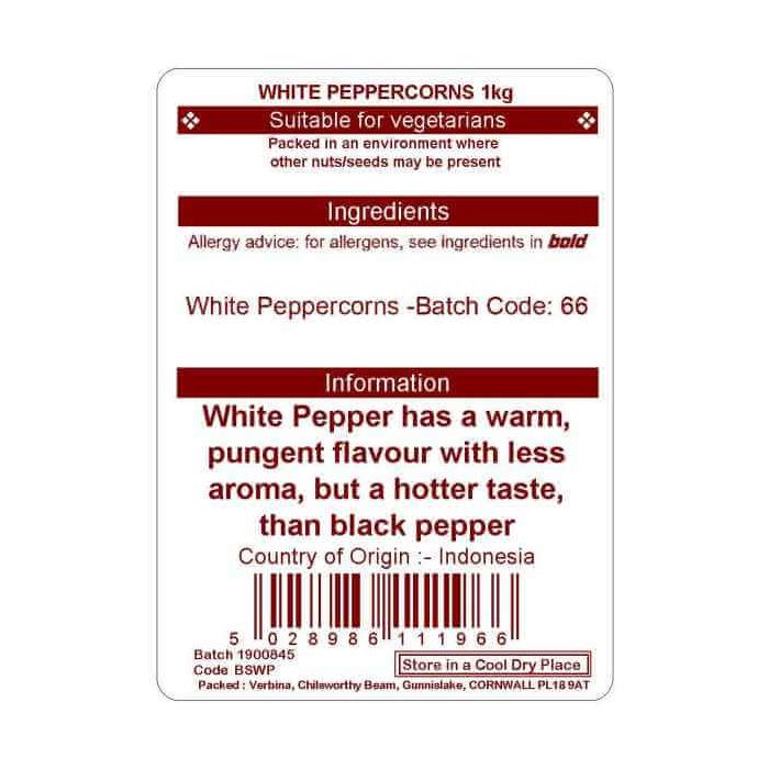 PEPPERCORNS WHITE KG